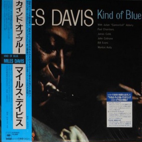 Miles Davis: LP Kind of-Blue mit Obi