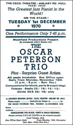 244. O.P. Poster Hull Concert