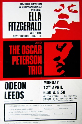 Poster Ella + Oscar Leeds 1965