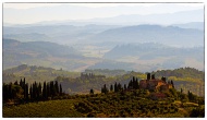 Die sanften Hügel der Toskana