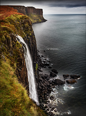 Schottland-Wasserfall